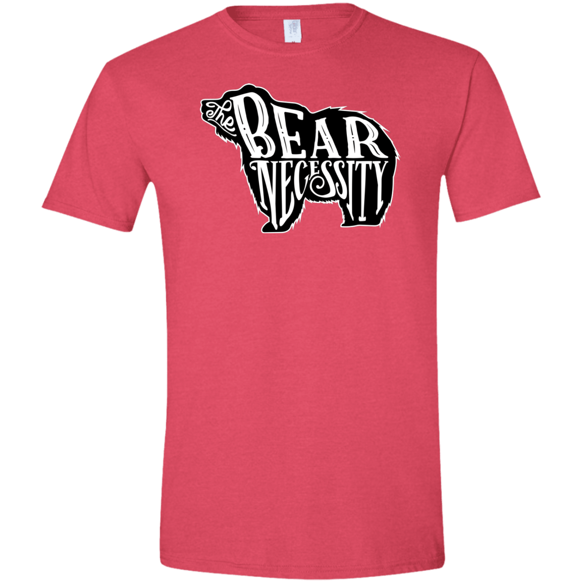 The Bear Necessity Men's Semi-Fitted Softstyle