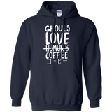 Ghouls Love Coffee Pullover Hoodie