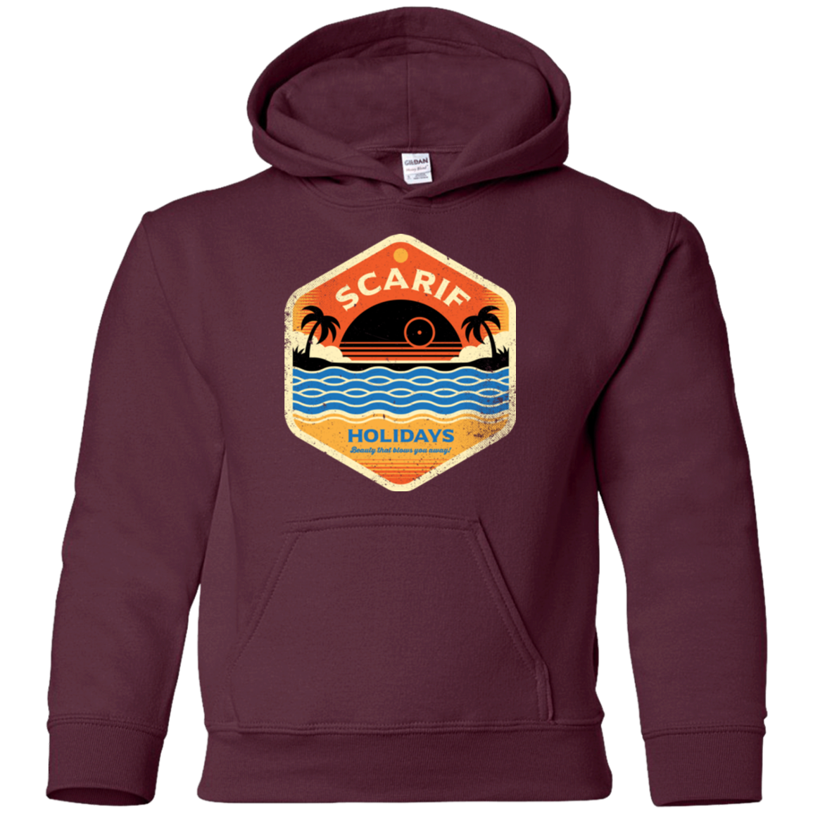 Sun Sea & Space Stations Youth Hoodie