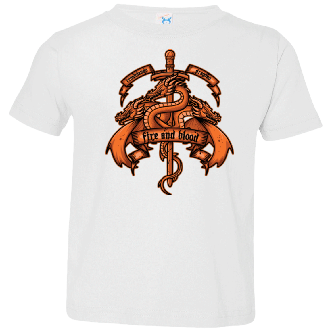 FIRE AND BLOOD Toddler Premium T-Shirt