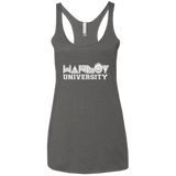 Warboy University Women's Triblend Racerback Tank