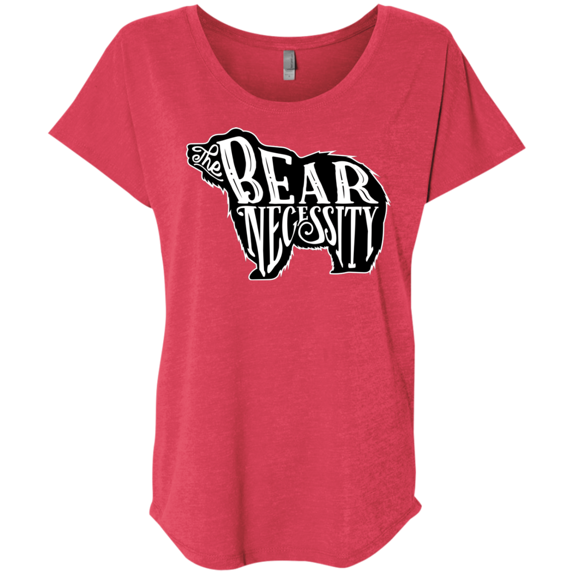 The Bear Necessity Triblend Dolman Sleeve