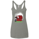 Big Peanut 6 Women's Triblend Racerback Tank