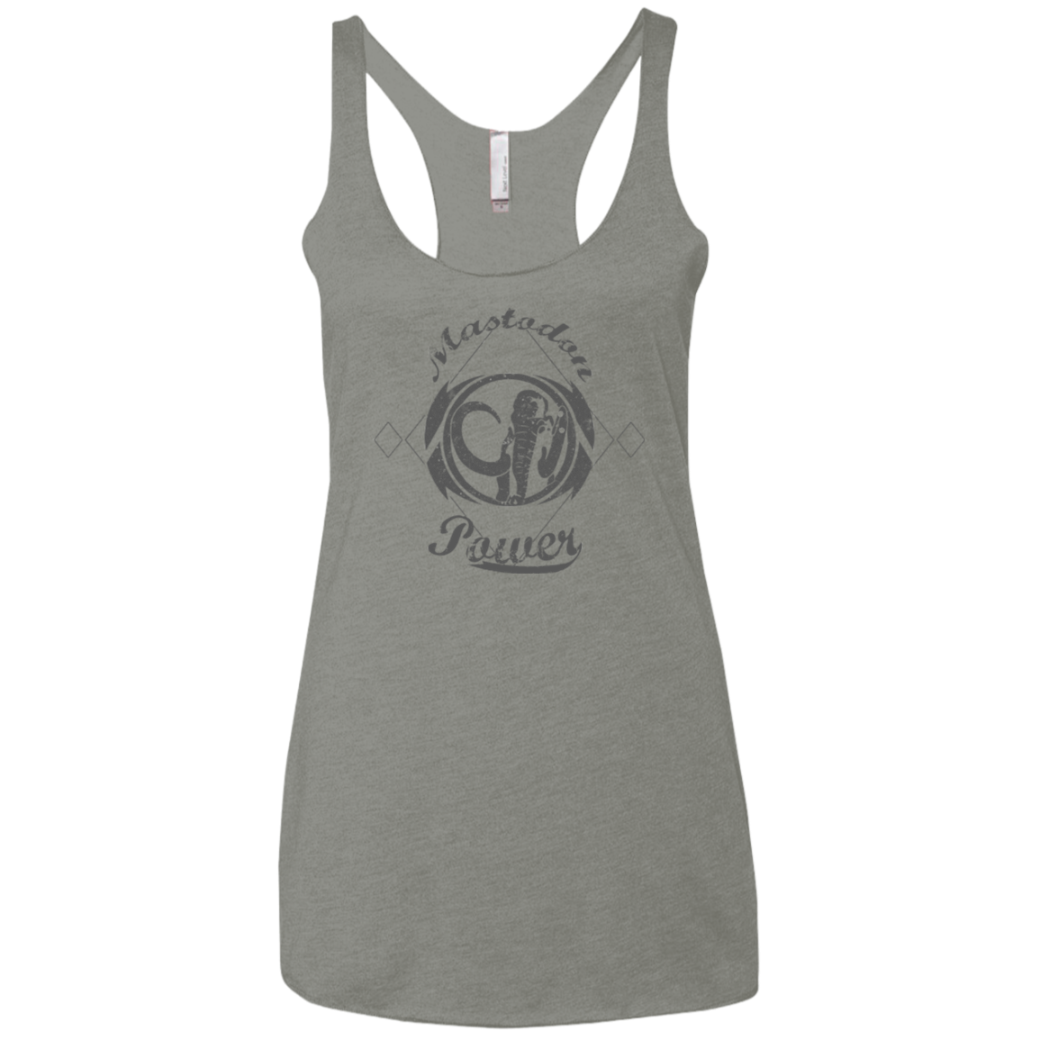 Mastodon Women's Triblend Racerback Tank