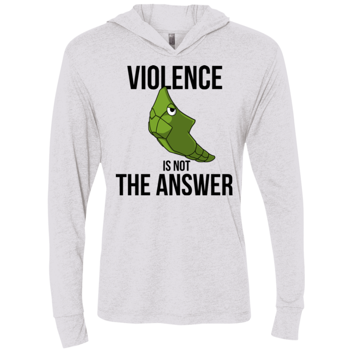 Metapeace Triblend Long Sleeve Hoodie Tee