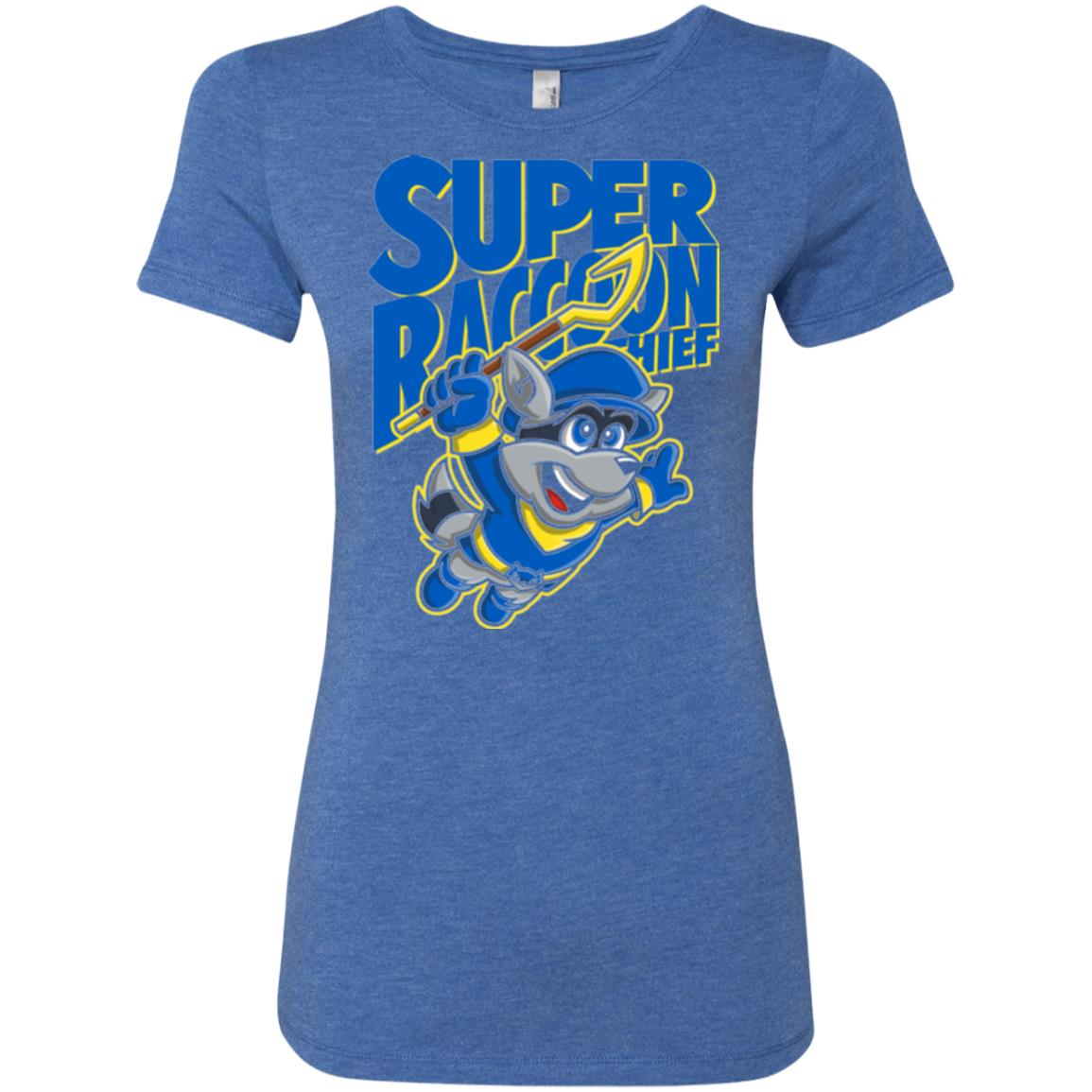 Super Racoon Thief Women's Triblend T-Shirt