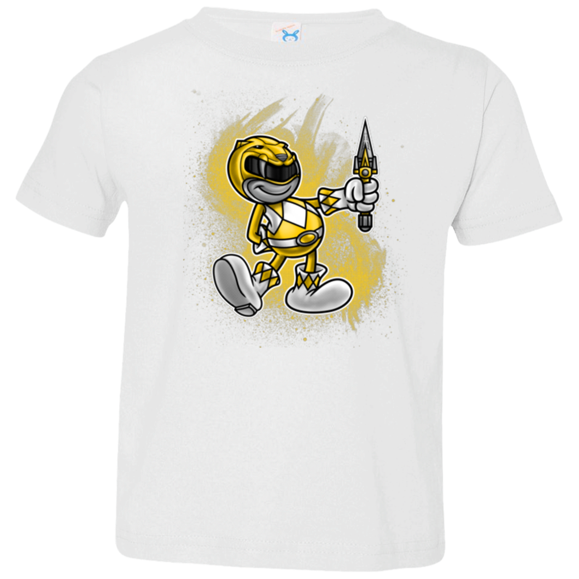 Yellow Ranger Artwork Toddler Premium T-Shirt