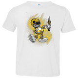 Yellow Ranger Artwork Toddler Premium T-Shirt