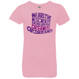 Wonka Purple Girls Premium T-Shirt