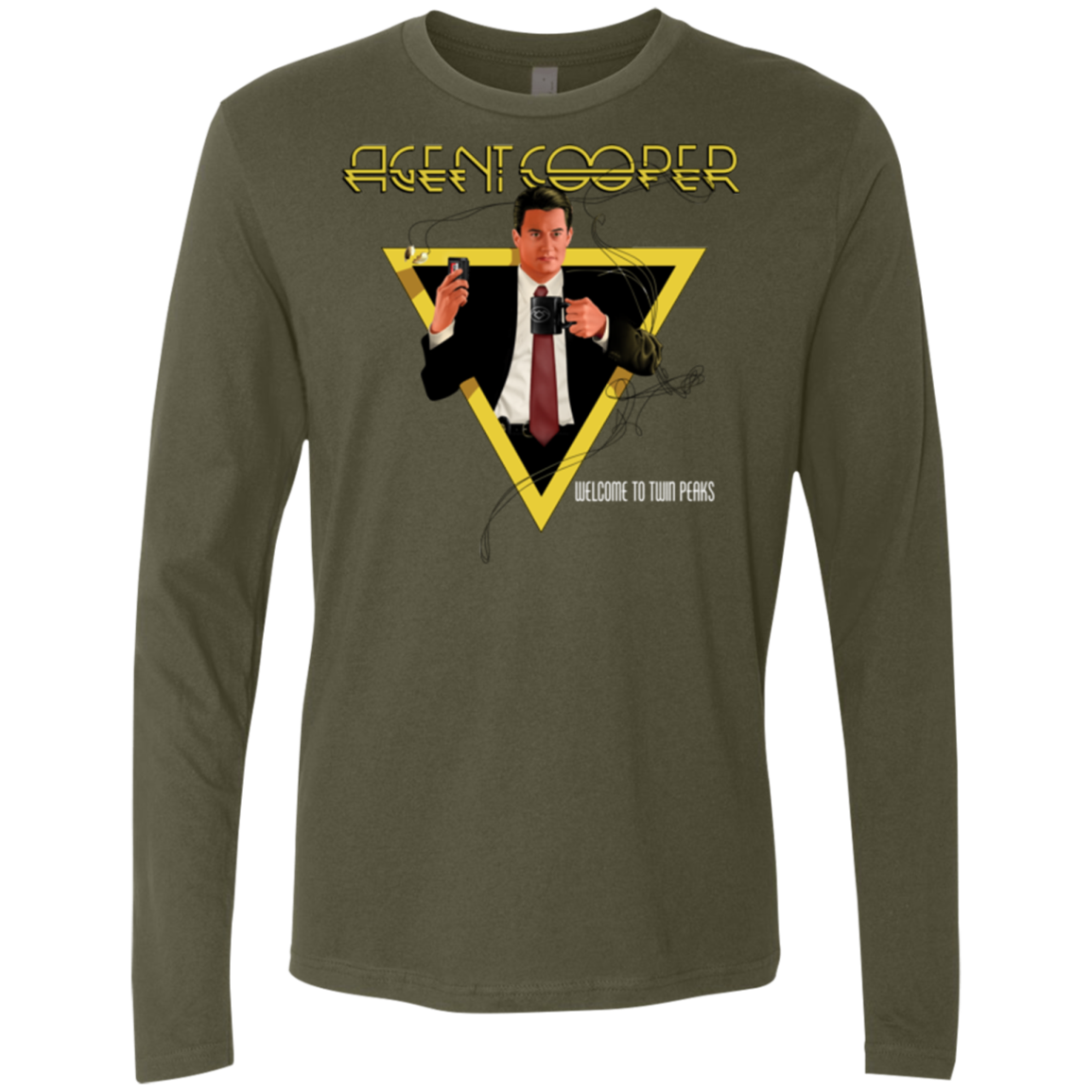 Agent Cooper Men's Premium Long Sleeve