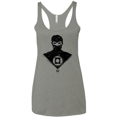 Ring Shadow Women's Triblend Racerback Tank