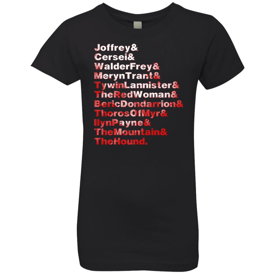 Aryas Kill List Girls Premium T-Shirt