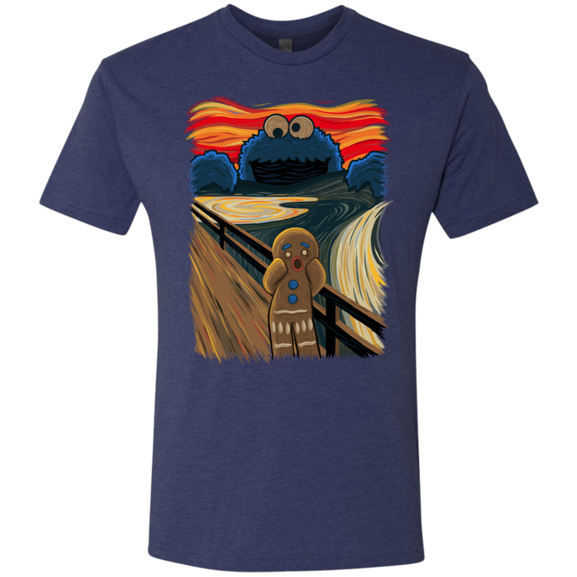 The Cookie Muncher Men's Triblend T-Shirt