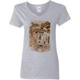 Mission to jabba palace Women's V-Neck T-Shirt