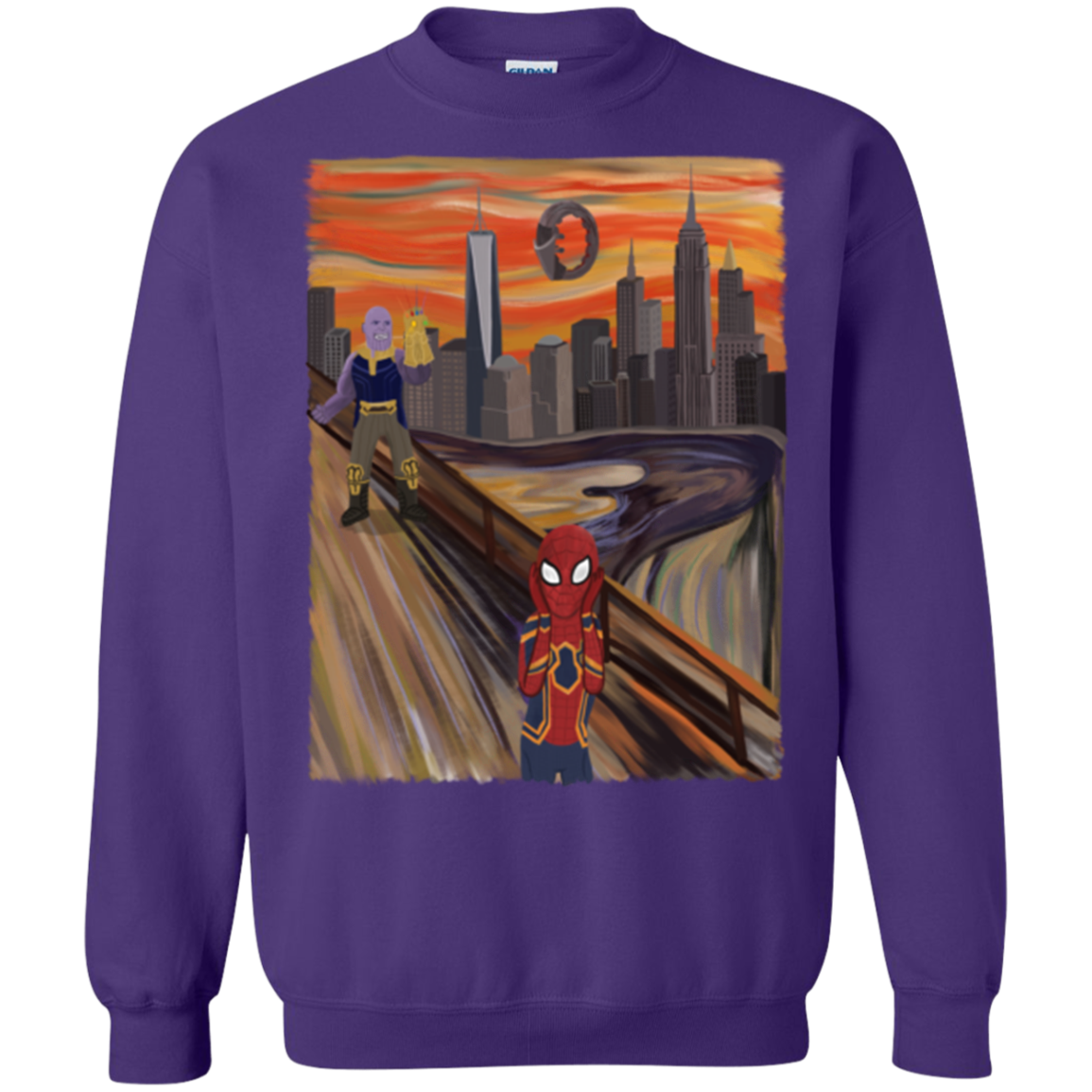 Spider Scream Crewneck Sweatshirt