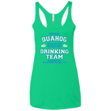 Quahog Drinking Team Women's Triblend Racerback Tank