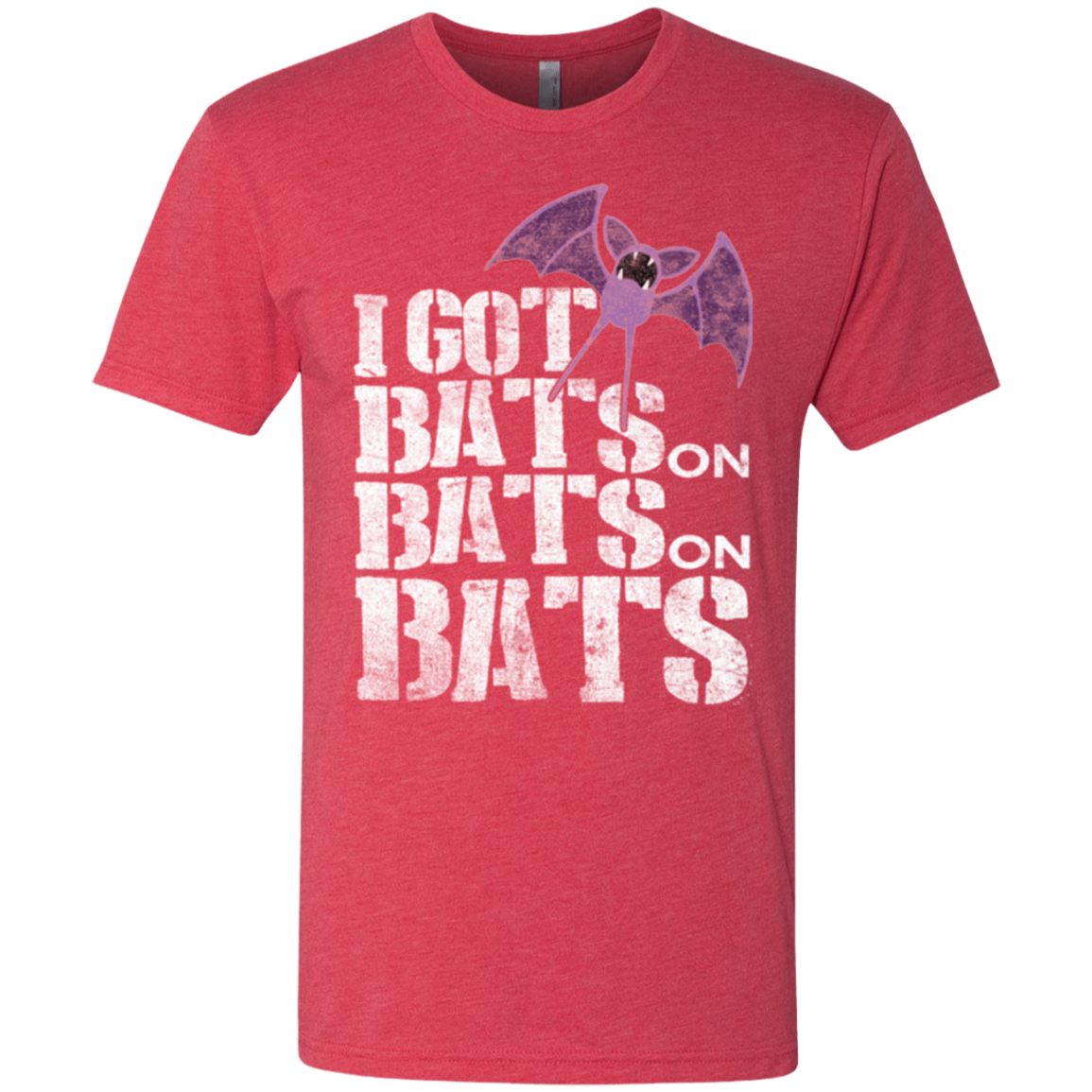 Bats on Bats on Bats Men's Triblend T-Shirt