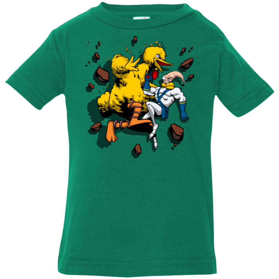 Big Bird and Worm Infant Premium T-Shirt