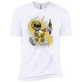 Yellow Ranger Artwork Boys Premium T-Shirt