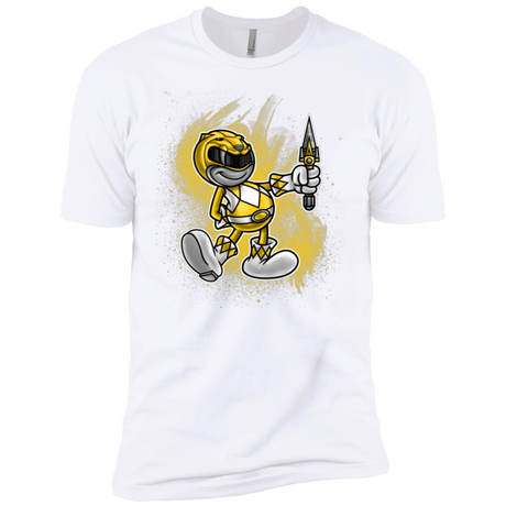 Yellow Ranger Artwork Boys Premium T-Shirt