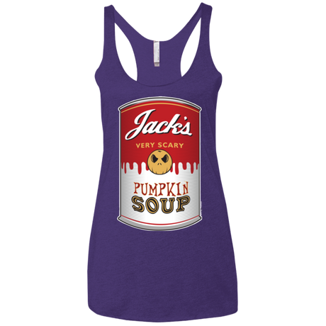 PUMPKIN SOUP Women's Triblend Racerback Tank