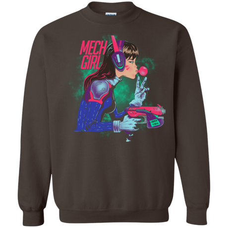 Mech Girl Crewneck Sweatshirt