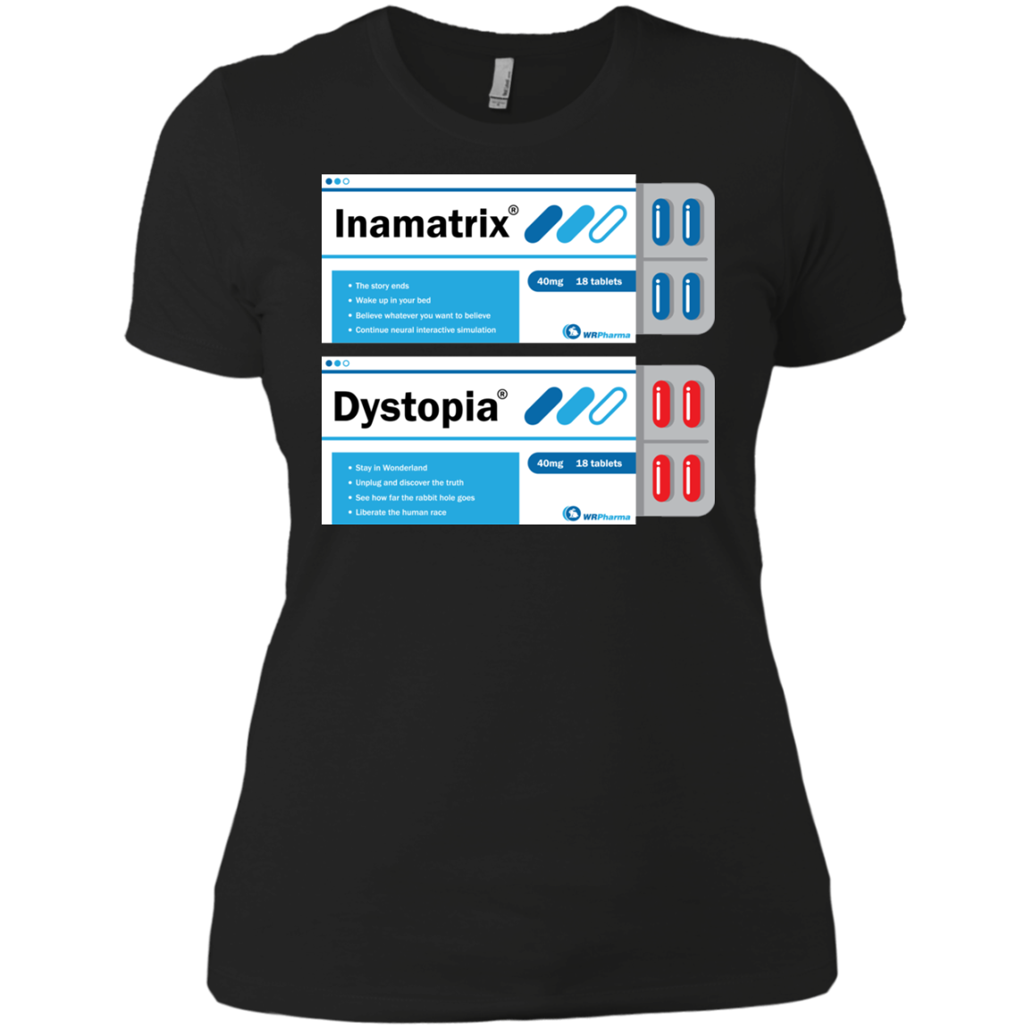 Red or Blue Women's Premium T-Shirt