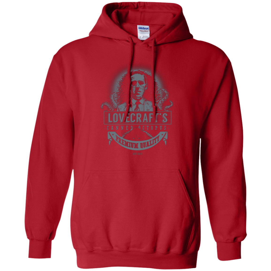 Lovecraft Canned Octopus Pullover Hoodie