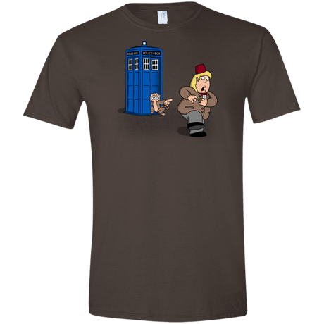 The Tardis Monkey Men's Semi-Fitted Softstyle