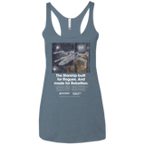 X-Fighter Women's Triblend Racerback Tank