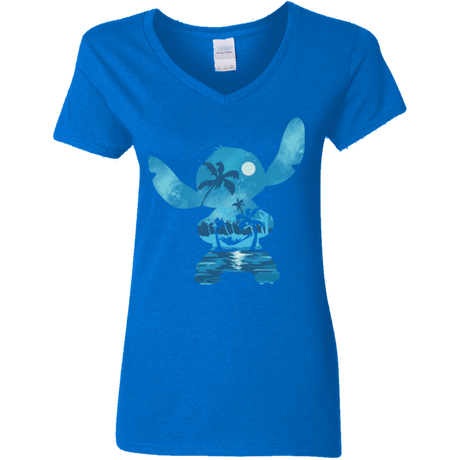 Ohana Portrait Women's V-Neck T-Shirt