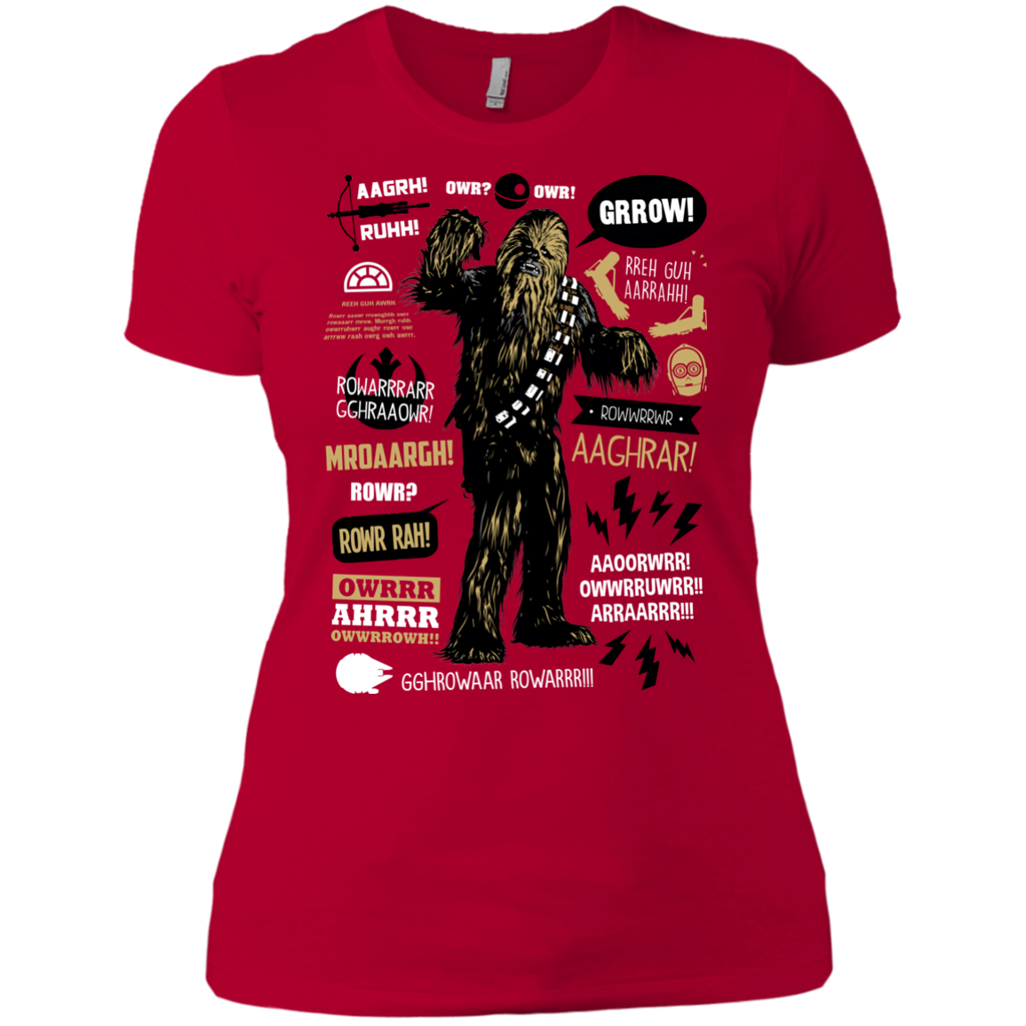 Wookie Famous Quotes Women's Premium T-Shirt