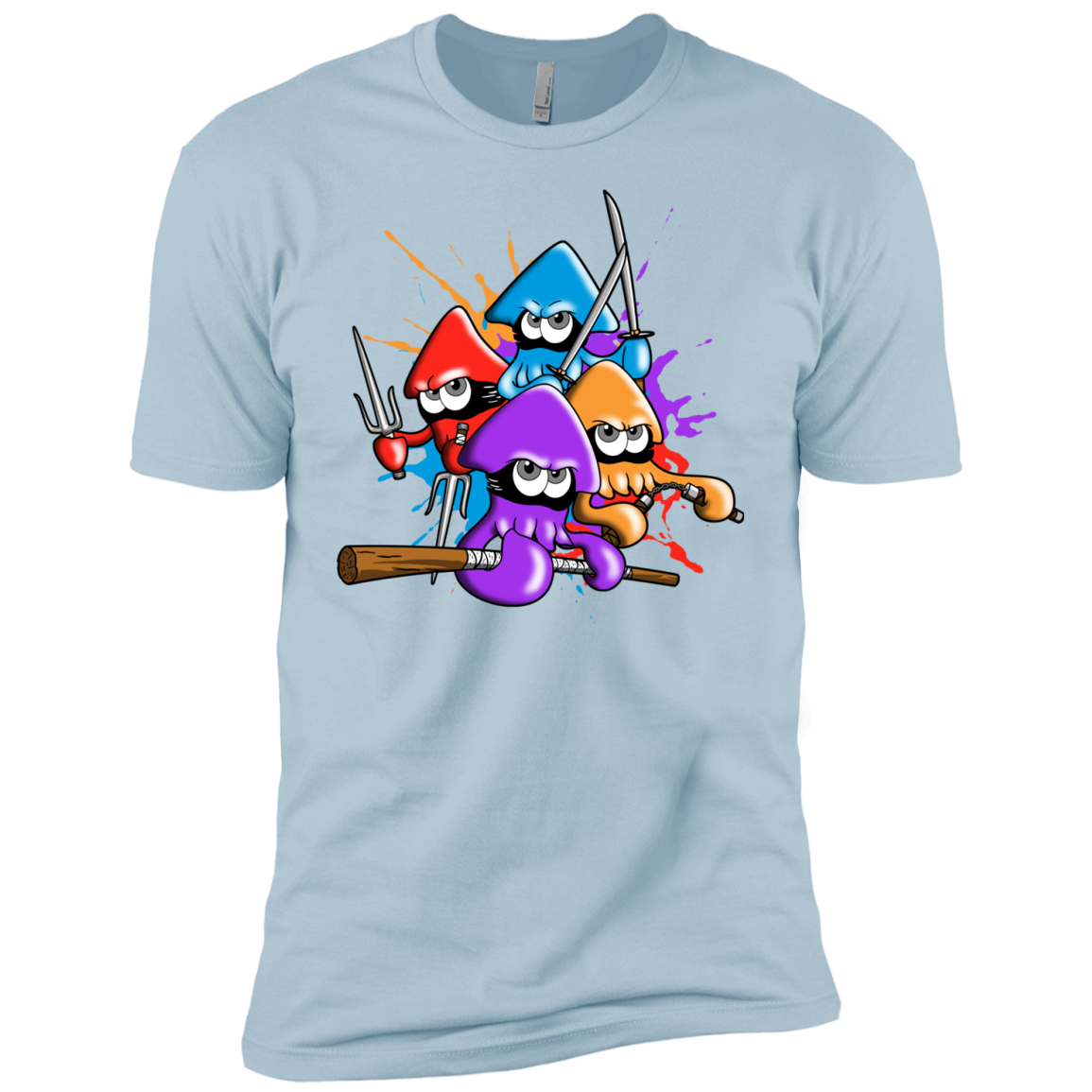 Teenage Mutant Ninja Squids Boys Premium T-Shirt