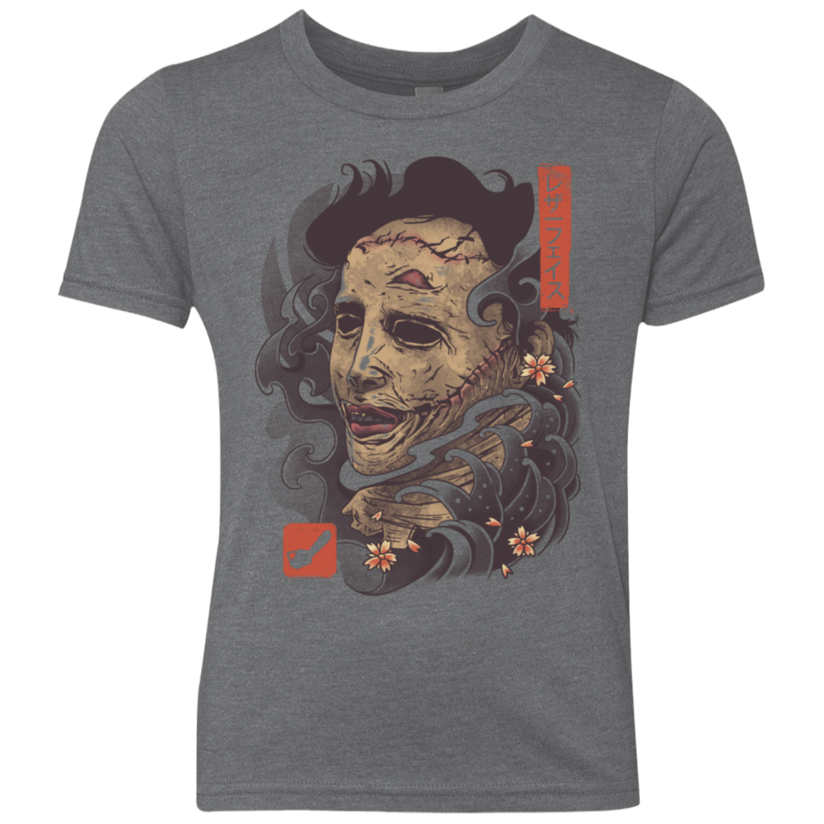 Oni Leather Mask Youth Triblend T-Shirt