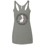 Killer Bunny Women's Triblend Racerback Tank