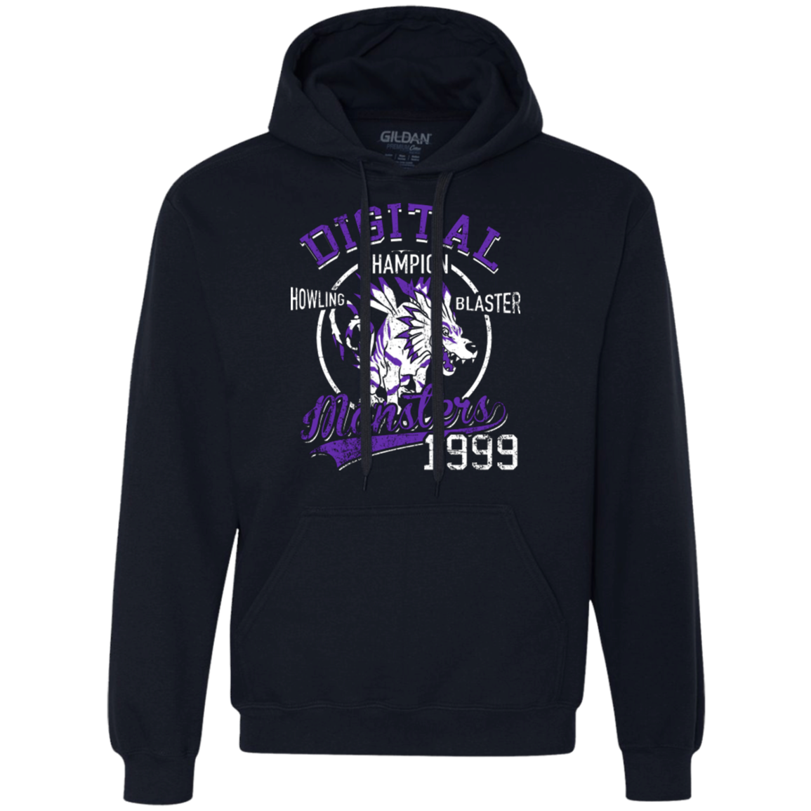 Howling Blaster Premium Fleece Hoodie