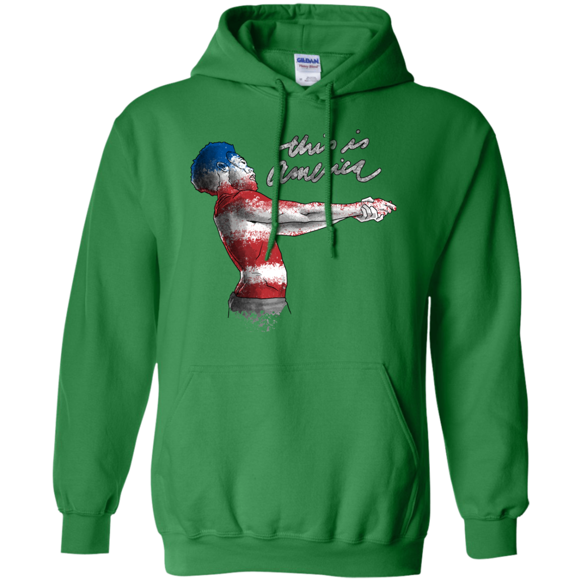 America Pullover Hoodie