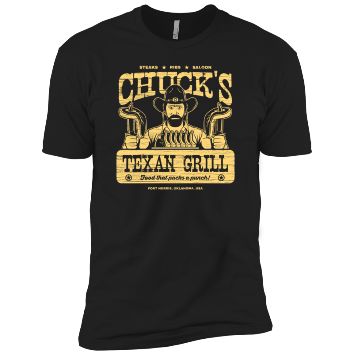 Chucks Texan Grill Boys Premium T-Shirt
