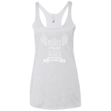 Whovian Hipster Women's Triblend Racerback Tank