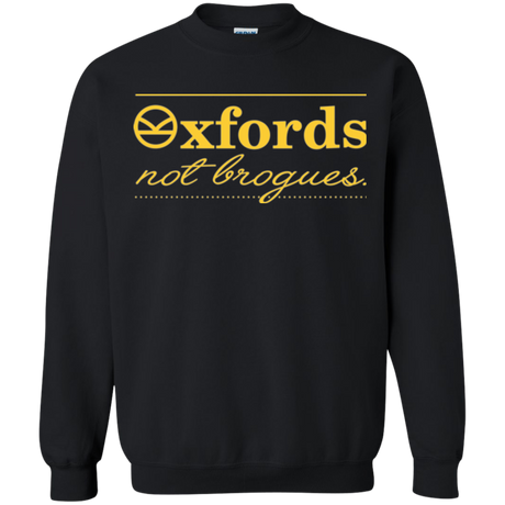 Oxfords Not Brogues Crewneck Sweatshirt