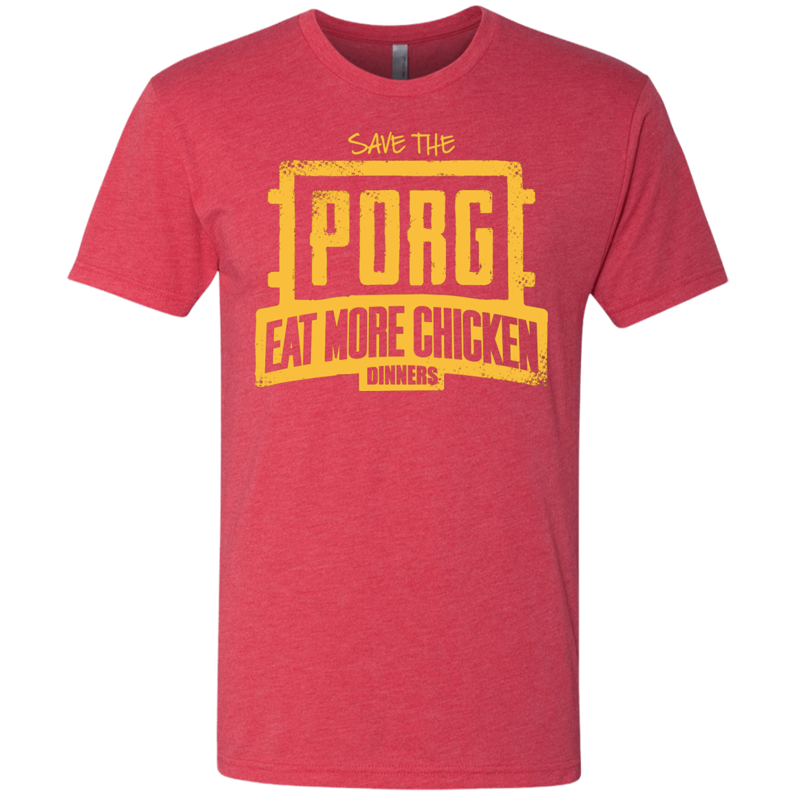 Eat More Chicken Men's Triblend T-Shirt