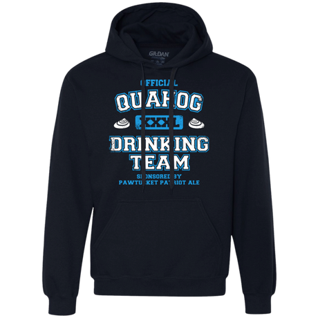 Quahog Drinking Team Premium Fleece Hoodie