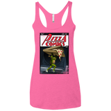 Pizza Comics Women's Triblend Racerback Tank