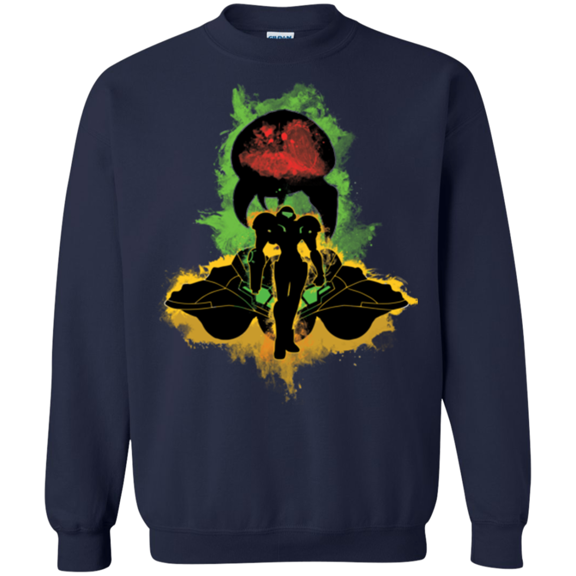 Zebes Conflict Crewneck Sweatshirt