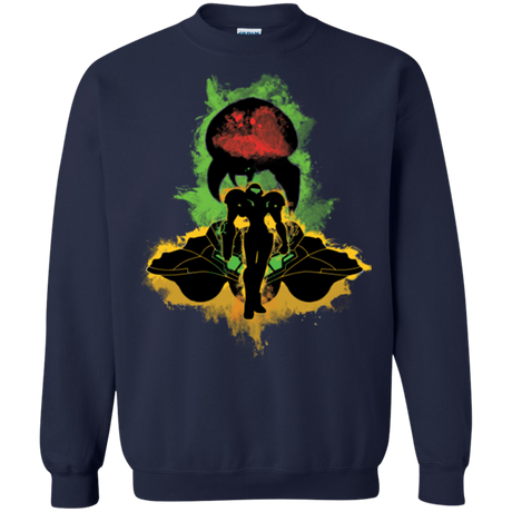 Zebes Conflict Crewneck Sweatshirt