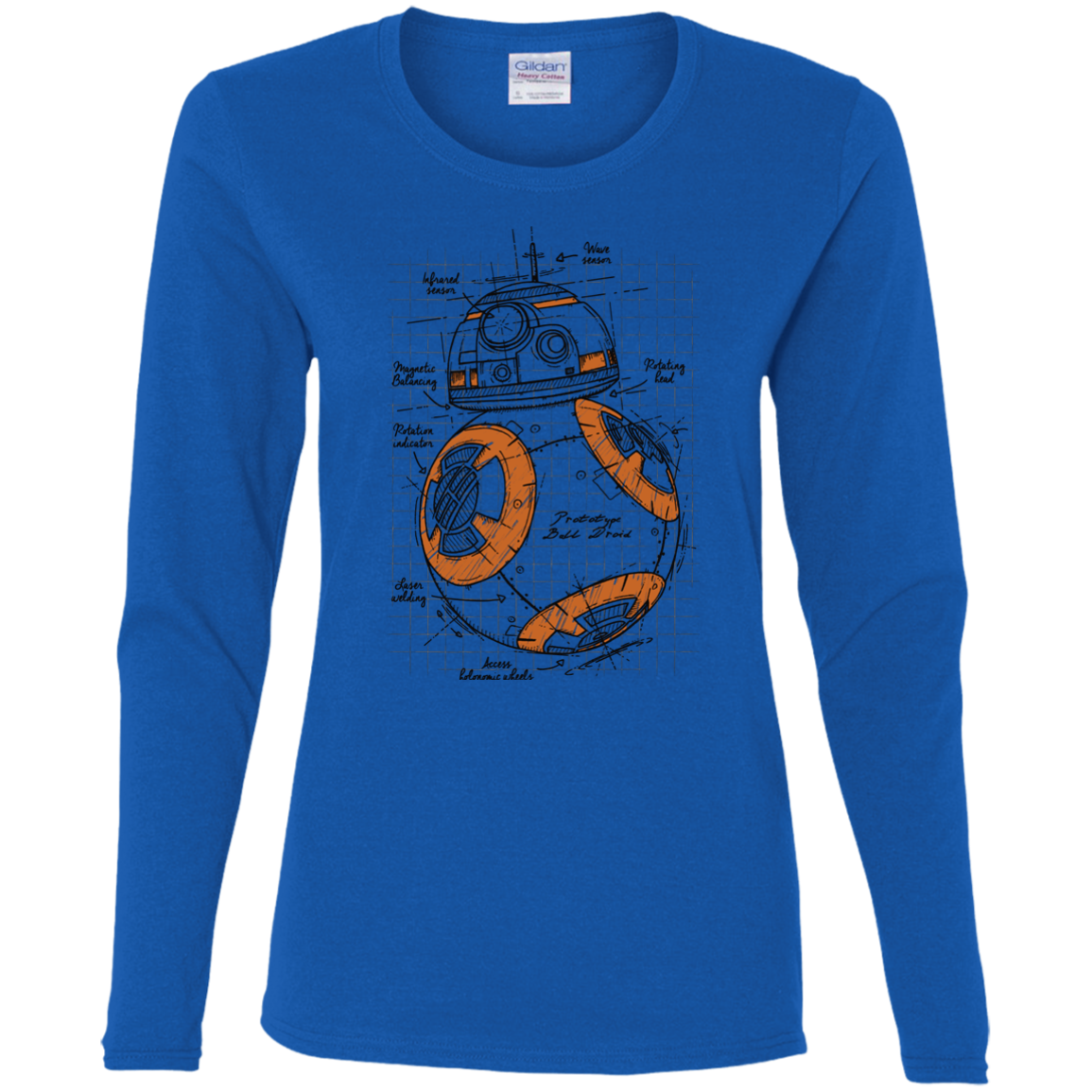 BB-8 Plan Women's Long Sleeve T-Shirt