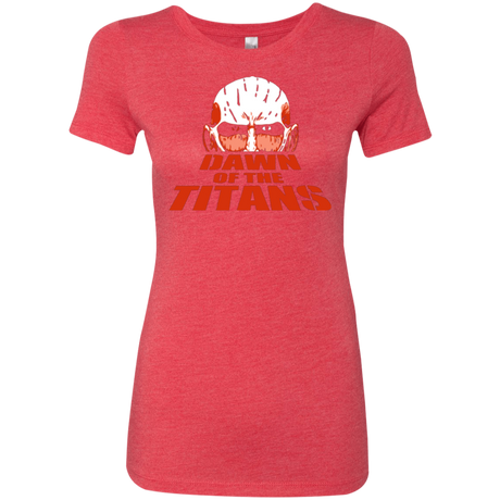 Dawn of the Titans Women's Triblend T-Shirt