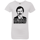 Ron Fucking Burgundy Girls Premium T-Shirt