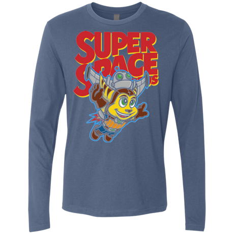 Super Space Bros Men's Premium Long Sleeve