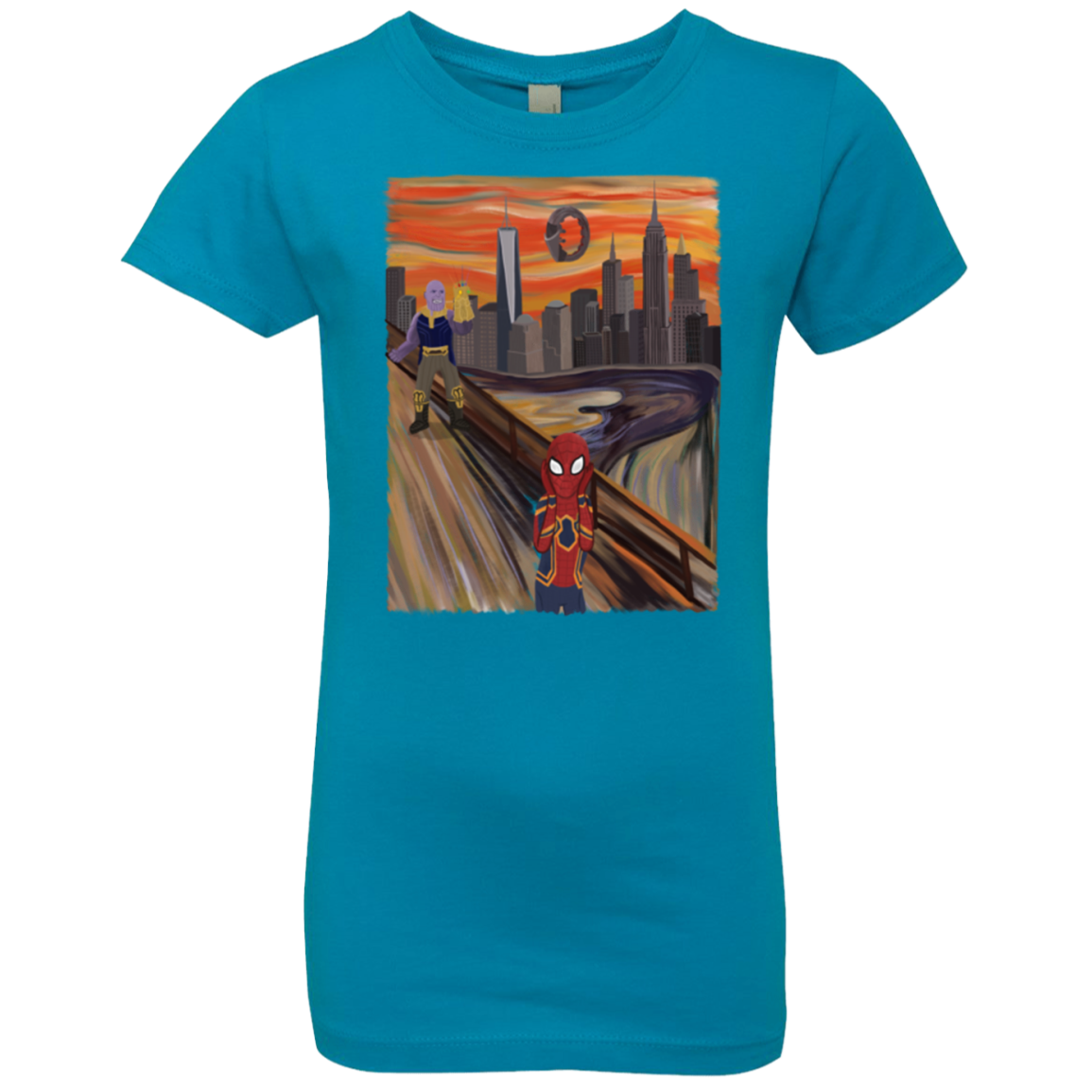 Spider Scream Girls Premium T-Shirt